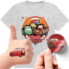 zestaw-3w1-koszulka-dla-dzieci-tatuaze-naklejki-cars-auta-zygzak-140-jakosc