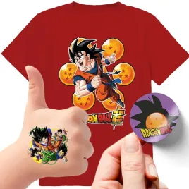zestaw-3w1-koszulka-dla-dzieci-tatuaze-naklejki-dragon-ball-140-jakosc