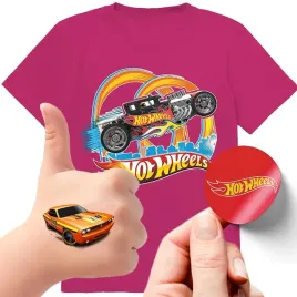 zestaw-3w1-koszulka-dla-dzieci-tatuaze-naklejki-hot-wheels-128-jakosc