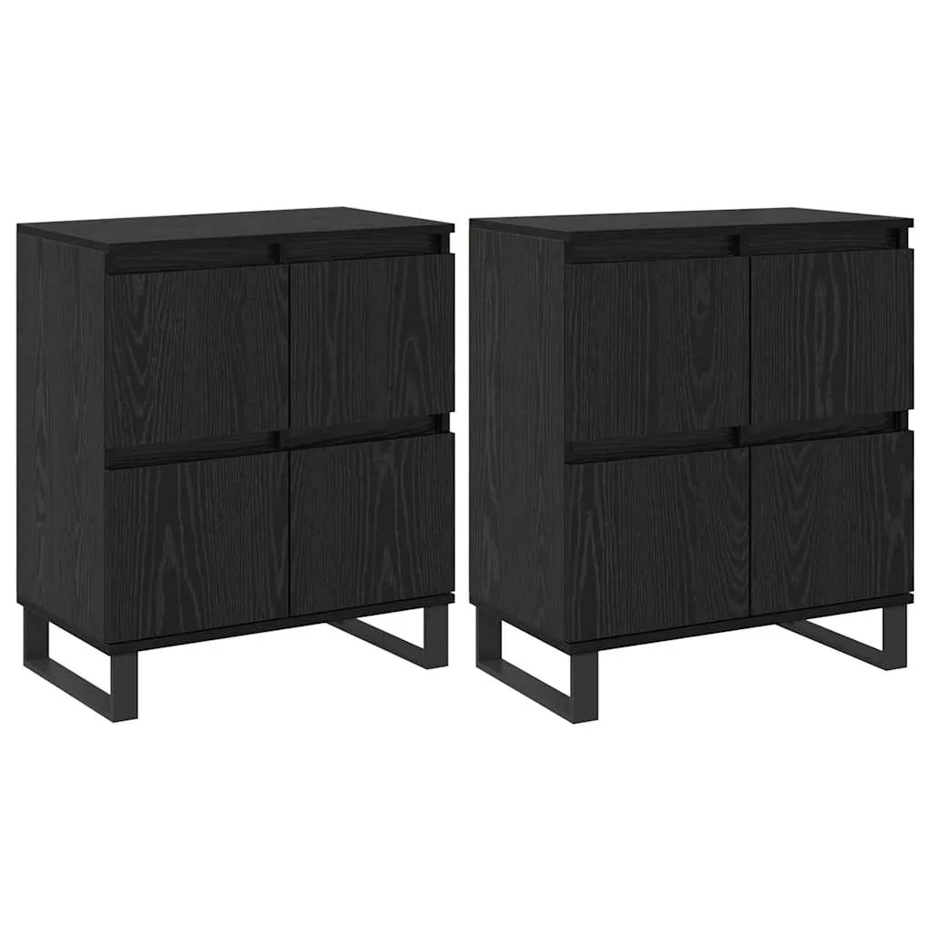 bufet-2-szt-czarny-dab-60-x-35-x-70-cm