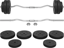 zestaw-ciezarkow-yaheetech-30kg-sztanga-do-treningu-silowego-regulowana