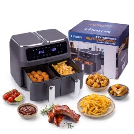 duza-frytkownica-beztluszczowa-2-komorowa-8l-2500w-air-fryer-xxl-grafitowa