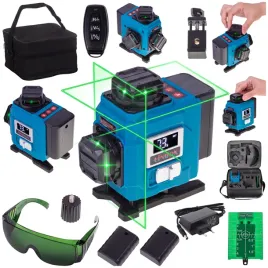 poziomica-laserowa-360-linbox-eco4-laser-krzyzowy-4d-akcesoria