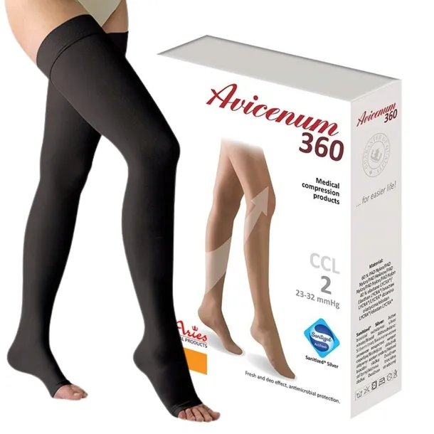 ARIES AVICENUM POŃCZOCHY 360 2 STOPNIA CCL2 LAMÓWKA ODKRYTE M NORMAL CZARNE