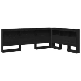 zaglowek-do-przechowywania-z-polka-czarny-dab-160-cm