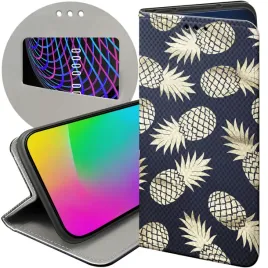 etui-do-xiaomi-redmi-note-12-pro-plus-wzory-ananas-owoce-egzotyczne-futeral