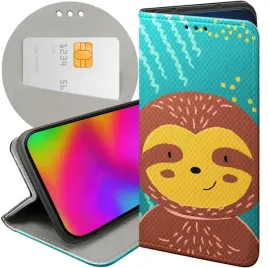 etui-z-klapka-do-xiaomi-redmi-note-12-pro-plus-wzory-leniwiec-smieszne-case