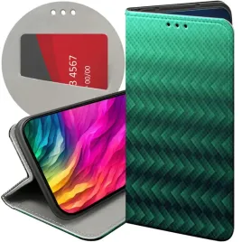 etui-z-klapka-do-xiaomi-redmi-note-12-pro-plus-wzory-zielone-grassy-green