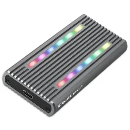 qoltec-obudowa-kieszen-na-dysk-m-2-ssd-sata-nvme-rgb-led-usb-c-max-4tb