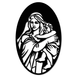 drewniana-dekoracja-scienna-maryja-panel-azurowy-obrazy-do-salonu-tryptyk