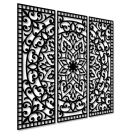 mandala-na-sciane-obrazy-do-salonu-obraz-azurowy-tryptyki-geometryczna-duzy