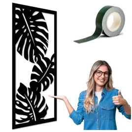 monstera-obrazy-do-salonu-panel-3d-obrazy-81-cm-xxl-obraz-azurowy-tryptyk