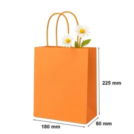 torba-papierowa-ozdobna-180x80x225mm-pomaranczowa-prezentowa-10-sztuk