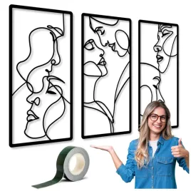 obraz-azurowy-dekoracja-scienna-salonu-twarze-tryptyk-obrazy-kuchni-140-cm