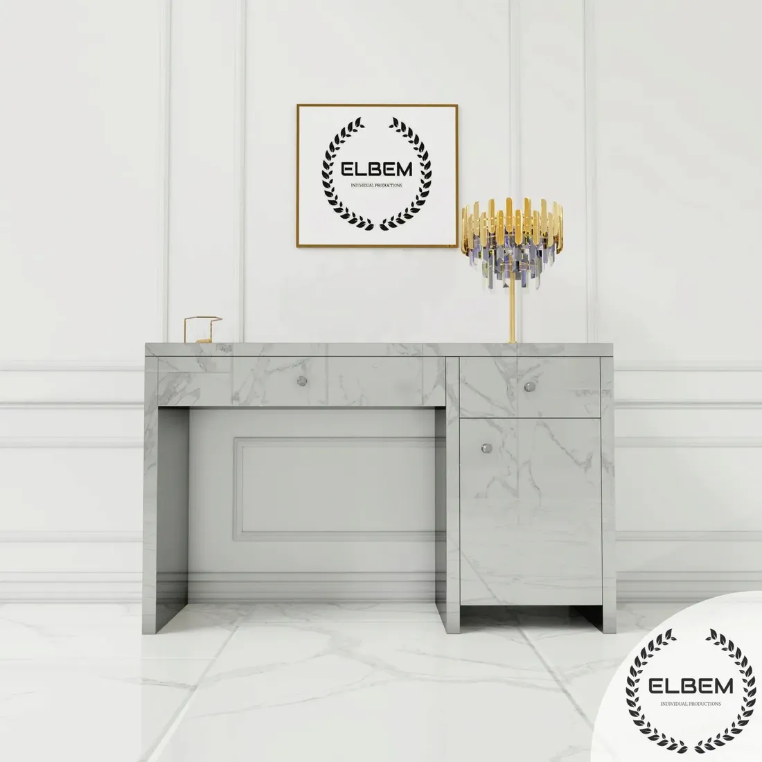 lustrzane-biurko-glamour-stan-nowy