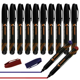 marker-pisak-permanentny-mix-12szt-10-x-czarny-1x-niebieski-1x-czerwony