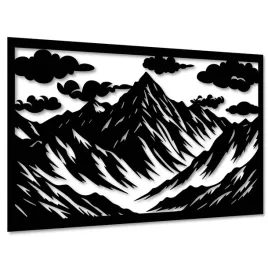 obraz-azurowy-gora-60x32-cm-obrazy-do-salonu-obrazy-na-sciane-pejzaz-ozdoba