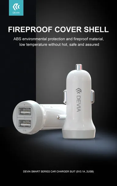 devia-ladowarka-samochodowa-smart-2x-usb-31a-biala