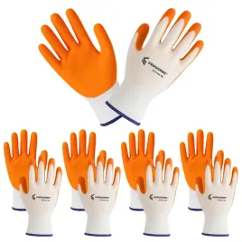 rekawice-robocze-bhp-rekawiczki-antyposlizgowe-powlekane-mocne-5-par