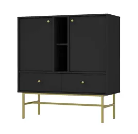 nowoczesna-komoda-2-drzwi-2-szuflady-toro-loft-czarny-100-cm-lp-3-kolory