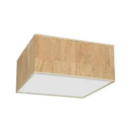 lampa-sufitowa-cork-2xe27-bialy-korek