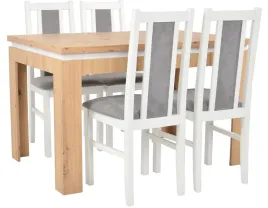 zestaw-rozkladany-stol-80x120-dab-artisan-i-4-drewniane-krzesla-biale
