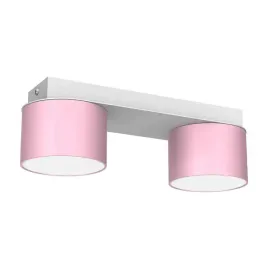 lampa-sufitowa-dixie-2xgx53-rozowy-bialy