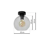 lampa-sufitowa-sofia-clear-1xe27-marka-milagro