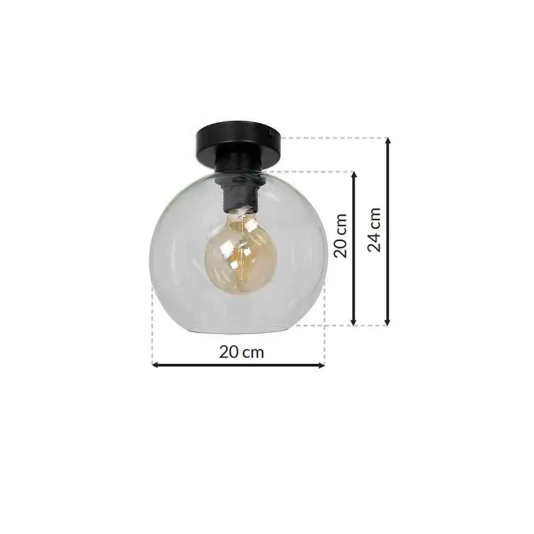 lampa-sufitowa-sofia-clear-1xe27-stan-nowy