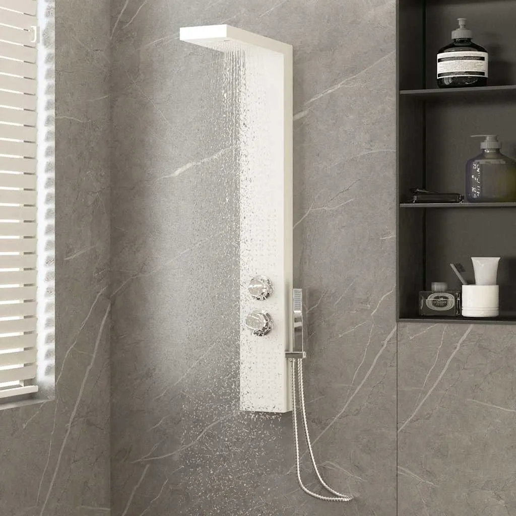 panel-prysznicowy-aluminiowy-bialy