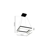lampa-wiszaca-nero-32w-led-stan-nowy-kolor-czarny-inny
