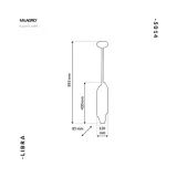 lampa-wiszaca-libra-6xe14-stan-nowy