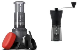 aeropress-go-zaparzacz-do-kawy-z-filtrami-100szt-mlynek-hario-mini-slim