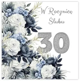 kartka-na-30-rocznice-slubu-perlowe-gody-rocznica-slubu-koperta-biala