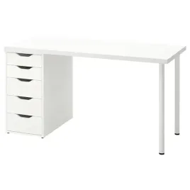 biurko-ikea-lagkapten-alex-140-x-60-x-73-cm-bialy
