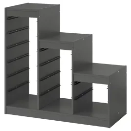 ikea-trofast-rama-99x44x94-cm-szary