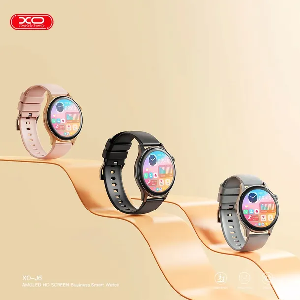 xo-smartwatch-j6-amoled-czarny-kolor-czarny