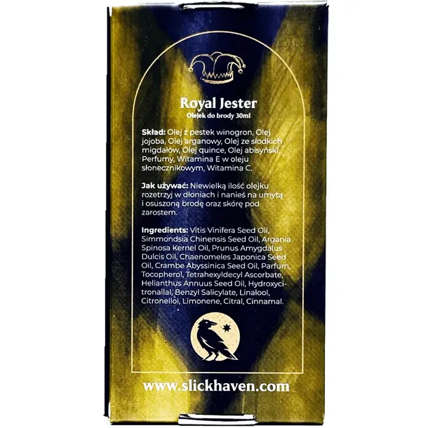slickhaven-royal-jester-olejek-do-brody-30ml-pojemnosc-30-ml