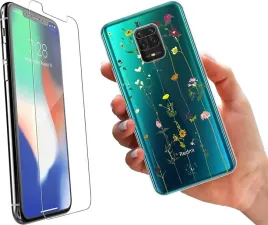etui-na-xiaomi-redmi-note-9s-telefon-wzory-kwiaty-szklo