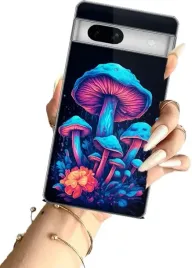 etui-na-google-pixel-7a-telefon-wzory-grzyby