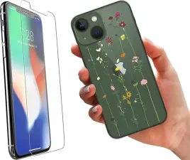 etui-na-apple-iphone-13-mini-telefon-wzory-kwiaty-szklo