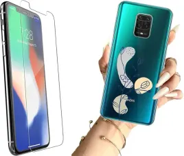 etui-na-xiaomi-redmi-note-9s-telefon-wzory-kwiaty-szklo