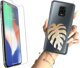 etui-na-xiaomi-redmi-note-9-pro-telefon-wzory-kwiaty-szklo