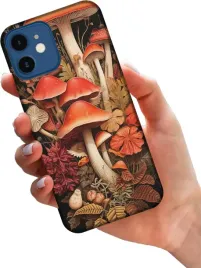 etui-na-apple-iphone-12-mini-telefon-wzory-grzyby
