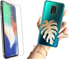 etui-na-xiaomi-redmi-note-9s-telefon-wzory-kwiaty-szklo