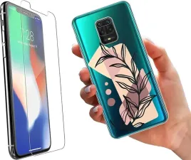 etui-na-xiaomi-redmi-note-9s-telefon-wzory-kwiaty-szklo