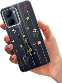 etui-na-realme-c33-telefon-wzory-kwiaty