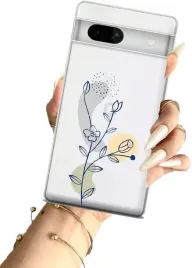 etui-na-google-pixel-7a-telefon-wzory-kwiaty