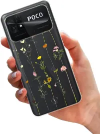 etui-na-xiaomi-poco-c40-telefon-wzory-kwiaty