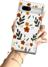 etui-na-google-pixel-7a-telefon-wzory-kwiaty